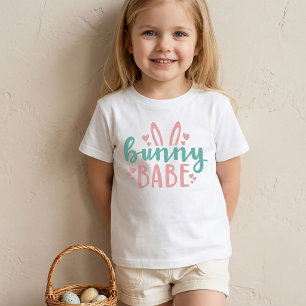 Bunny Babe T-shirt Pâques pour enfants