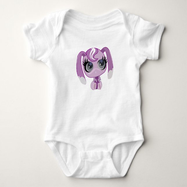 Bunny Baby Bodysuit Strampler (Vorderseite)