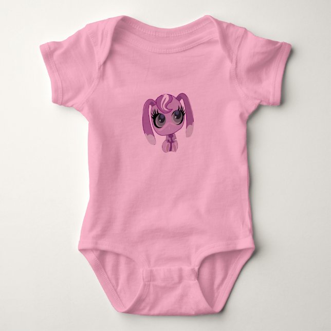 Bunny Baby Bodysuit Strampler (Vorderseite)