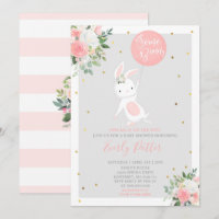 Bunny Baby Dusche Einladung Sonnen-Special