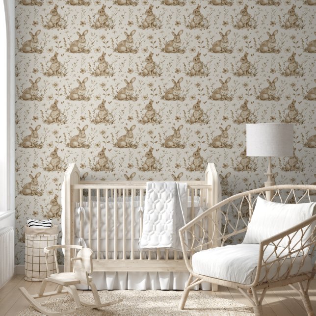 Bunny Baby Kinderzimmer Tapete (Kinder)