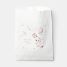 Bunny Baby Shower Girl Geschenktütchen