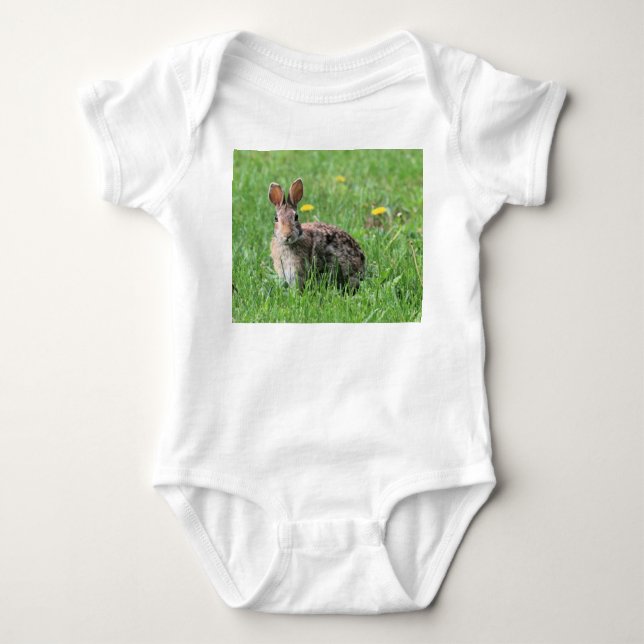 Bunny Baby Strampler (Vorderseite)