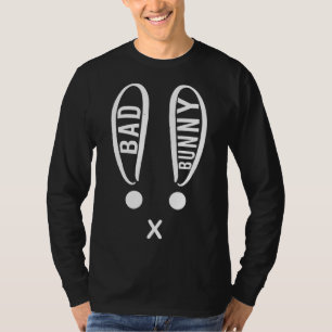 Bunny Bad Rabbit Christlich Ostereier Holly Week T-Shirt