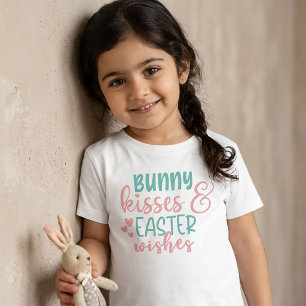 Bunny Baisers Pâques veut t-shirt pour enfants