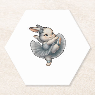 Bunny Ballet Ballerina Rabbit Ballet Bunny Dance T Untersetzer