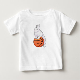 Bunny Basketball Spieler Basketball Baby T-shirt