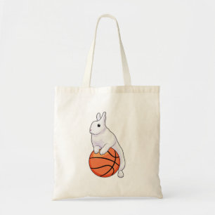 Bunny Basketball Spieler Basketball Tragetasche