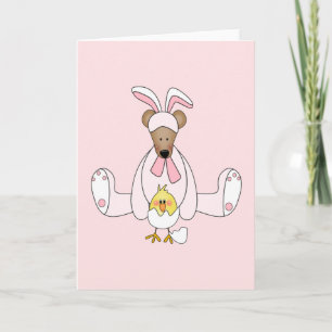 Bunny Bear Chick Oster Feiertagskarte