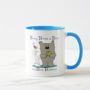 Bunny, Birdie und Bär - Die besten Buddies Tasse