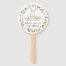 Bunny Birthday Einladung, Irgendein sonniger Fan