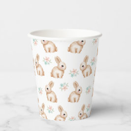 Bunny Birthday Party Cup Pappbecher
