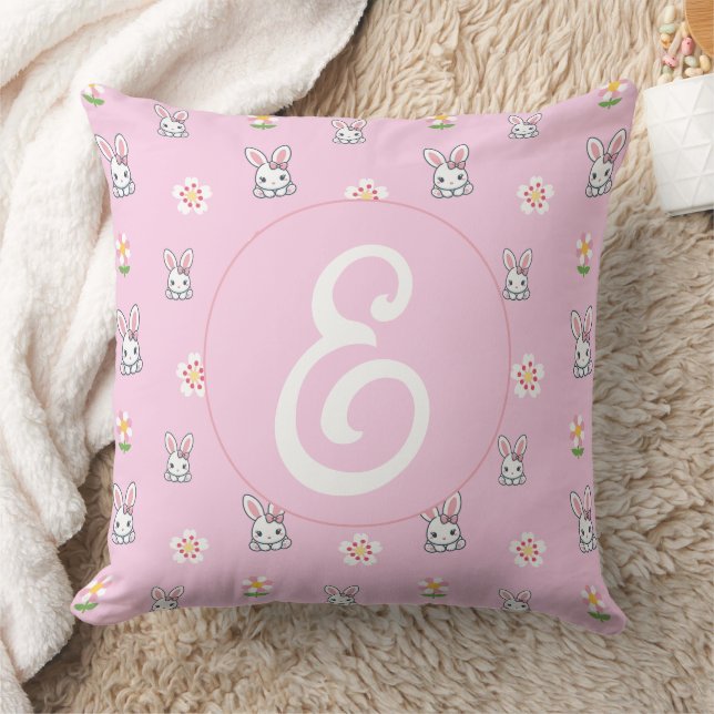 Bunny Bloom Delight Kissen (Decke)