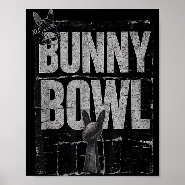 Bunny Bowl Funny Halftime Show 2026  Poster (Vorne)