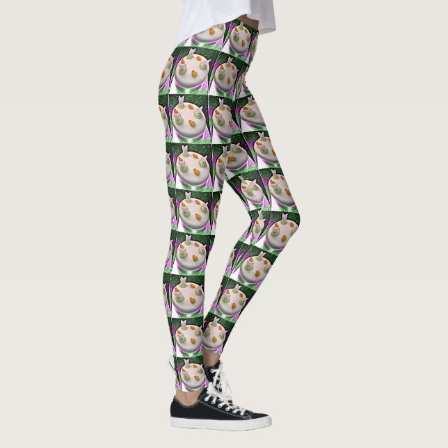 Bunny Cake verstecken Leggings (Rechts)