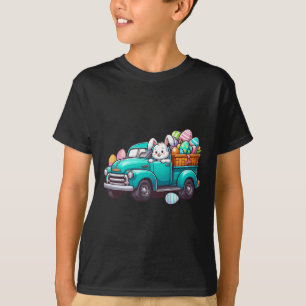 Bunny Carry Ostereier auf Lieferwagen LKW Jagd T-Shirt