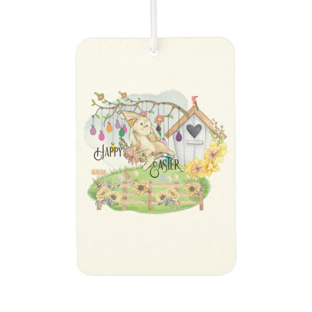 Bunny Celebrates Autolufterfrischer (Vorderseite)