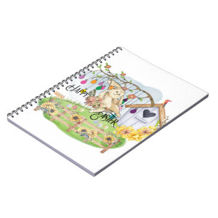 Bunny Celebrates Notizblock