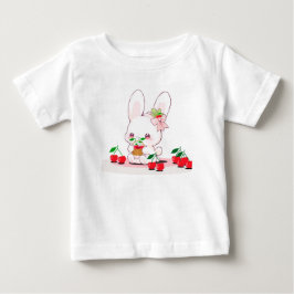 Bunny & Cherries: Sweet Harmony Kollektion! 🍒 🐰 Baby T-shirt