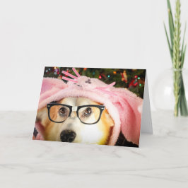 Bunny Corgi Ostern Gruß Karte