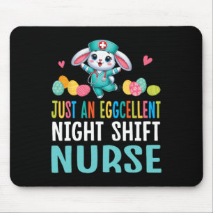 Bunny Dance Ostereier Nur eine exzellente Nacht S Mousepad