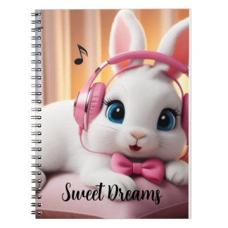 Bunny Dreamer Notebook – Cute Pastel Journal for K Notizblock