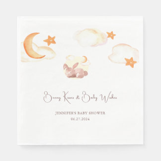 Bunny Dreams Neutral Baby Dusche Serviette