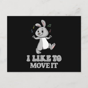 Bunny Easter Bunny Rabbit Niedliches Geschenk Idee Postkarte