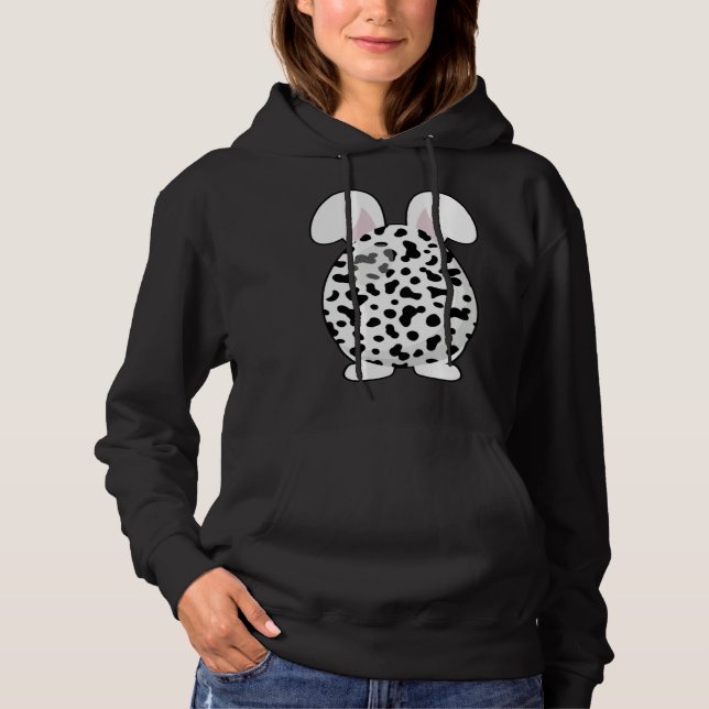 Bunny Easter Egg Dalmatian Dog Kids Boys Girls Eas Hoodie (Vorderseite)