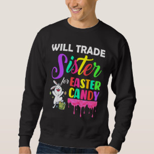 Bunny Eat Chocolate Eggs wird Handelsregister für Sweatshirt
