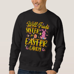 Bunny Eat Chocolate Eggs wird Handelsregister für Sweatshirt