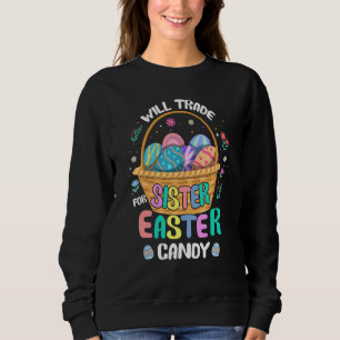 Bunny Eat Chocolate Eggs wird Handelsregister für Sweatshirt