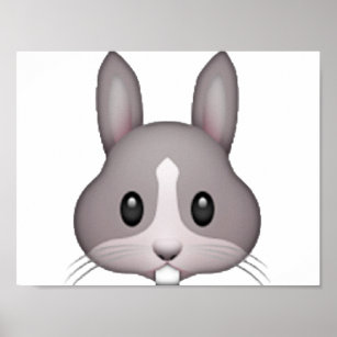 Bunny - Emoji Poster