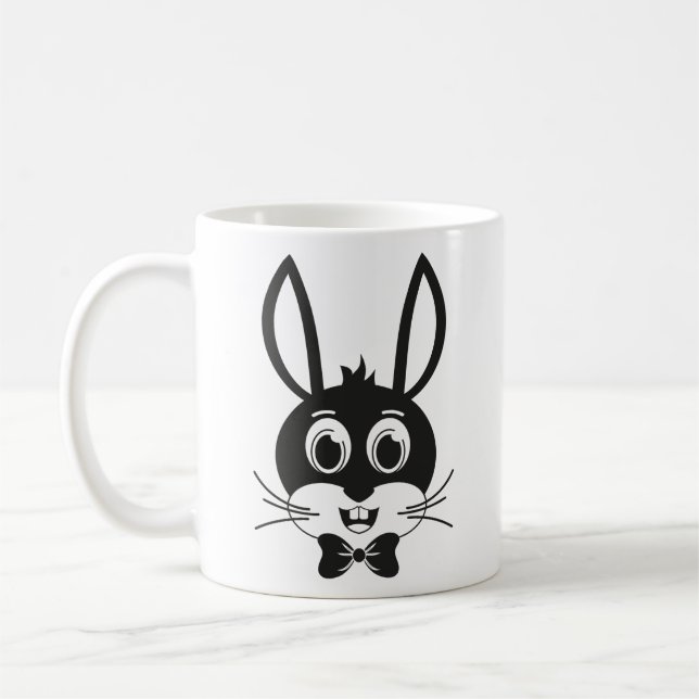 Bunny Face Boy-32886 Kaffeetasse (Links)