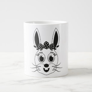Bunny Face Girl-32885 Jumbo-Tasse