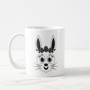 Bunny Face Girl-32885 Kaffeetasse
