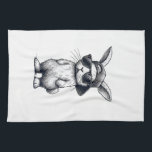 Bunny Face with Sunglasses Cap Easter Day for Boys Geschirrtuch<br><div class="desc">Bunny Face with Sunglasses Cap Easter Day for Boys Men Kids T-Shirt</div>