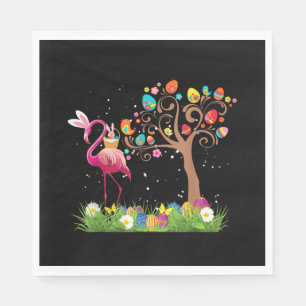 Bunny Flamingo Oster 2021   Niedliche Flamingo Lie Serviette