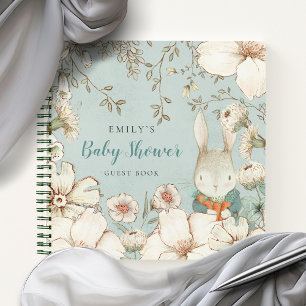 Bunny Foliage Baby shower de remplacement Livre d'