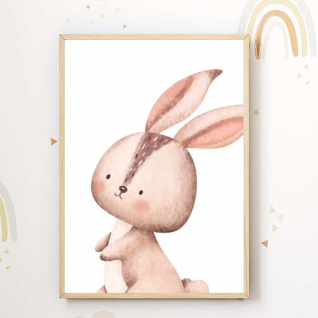 Bunny Forest Animal Kinderzimmer Poster Kinder Zim (Von Creator hochgeladen)