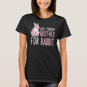 Bunny Funny Bunnies Trade Brother for Rabbit Boys T-Shirt