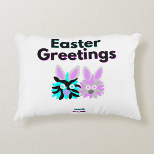Bunny Fuzzies Accent Pillow Dekokissen
