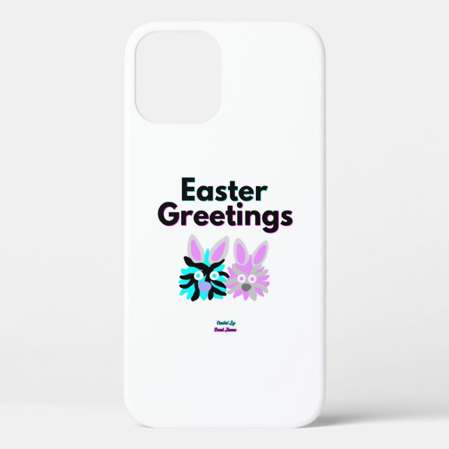 Bunny Fuzzies Apple iPhone 12 Fall Case-Mate iPhone Hülle (Rückseite)