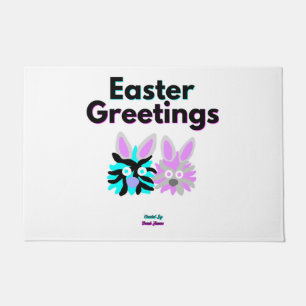 Bunny Fuzzies Doormat Fußmatte