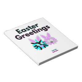 Bunny Fuzzies Notepad Notizblock