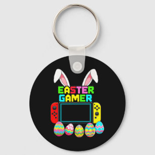Bunny Gaming Controller Gamer Jungen Lustiger Vide Schlüsselanhänger