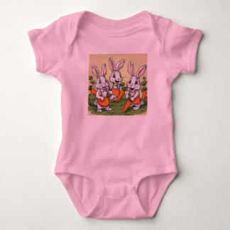 Bunny Garden Adventure| Kinderkleidung Baby Strampler