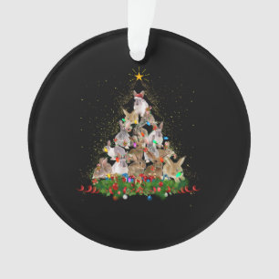 Bunny Gift   Bunny Rabbit Weihnachtsbaum Schöne Ornament