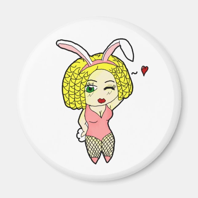 Bunny Girl Magnet (Vorne)