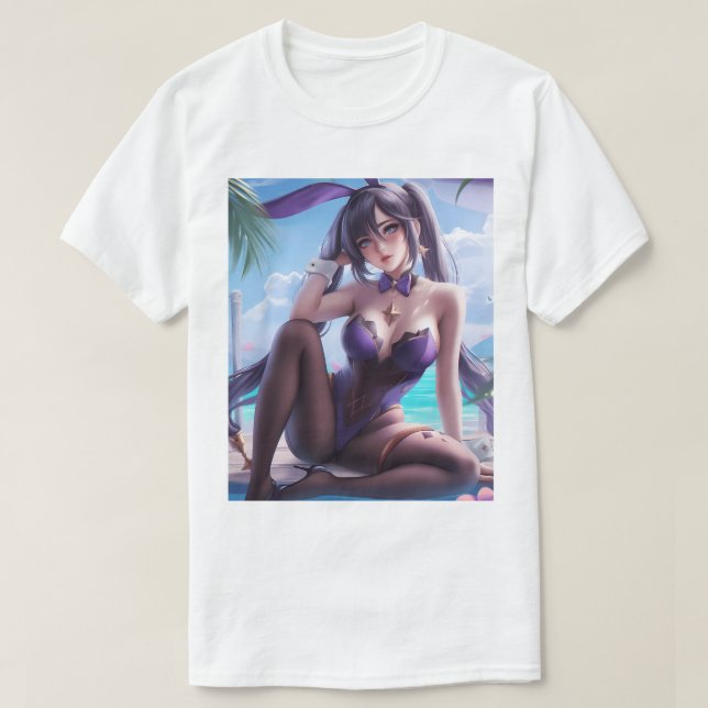 Bunny Girl Mona 44 T-Shirt (Design vorne)